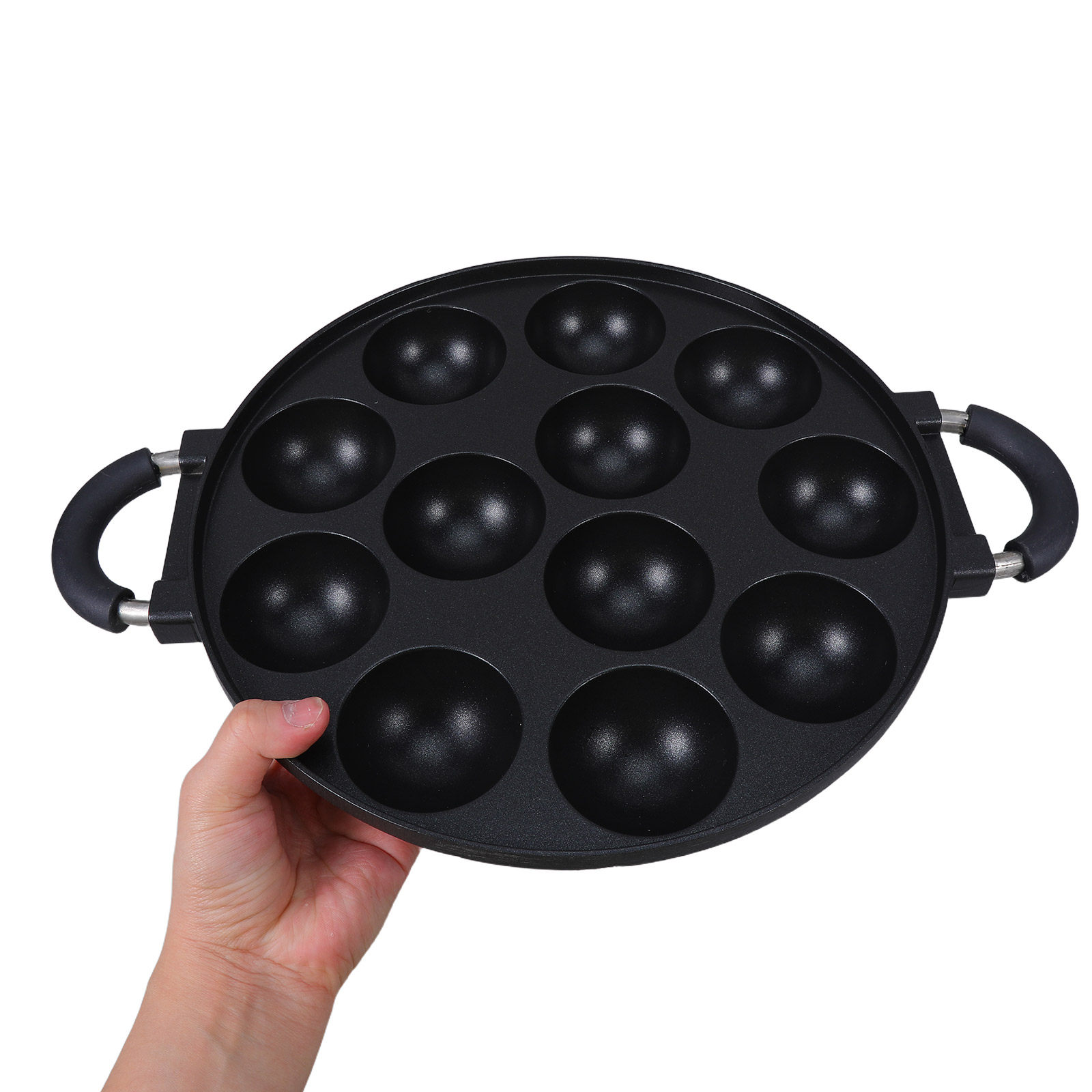 Takoyaki Grill Plate - Panela japonesa para fazer takoyaki com