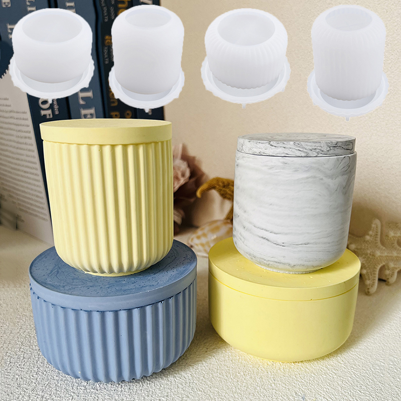 Cimento Vela Jar Molde Silicon - Potsticker Mold avaliação e preço