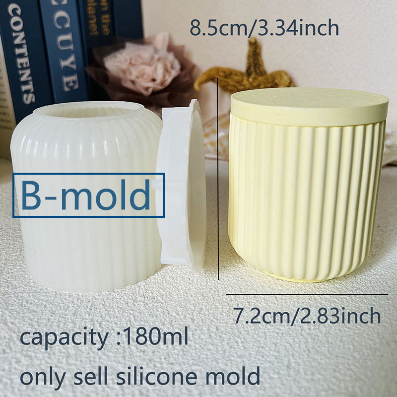 Cimento Vela Jar Molde Silicon - Potsticker Mold avaliação e preço